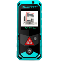 Mileseey P7 40m 60m 80m 100m Digital Rotary Touch Screen Laser Rangefinder Distance Meter With Camera + 3d Point To Point Technology