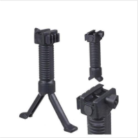 Military Simple Tactical Ris Fore Grip Bipod Pod Picattinny Weaver Rail Foregrip For 20mm Rail Shaft