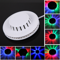 Mini Colorful Sunflower Led Rgb Stage Light Auto Rotating For Dj Party Ktv Ac220v