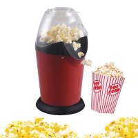 Mini Household Healthy Hot Air Oil Free Round Popcorn Maker Home Kitchen Eletric Machine
