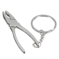 Mini Metal Adjustable Pliers Key Ring/chain Mechanic Tool Collectable Gift