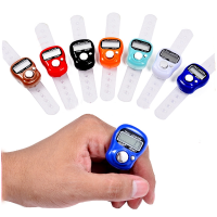 Mini Stitch Marker Row Finger Counter Lcd Electronic Digital Counter For Sewing Knitting Weave Tool