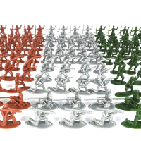 Miniature Accessories 100pcs Toy Army Set Piece Simulated Military Parade Scene Of War Toys For Boy
