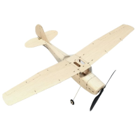 Minimumrc Cessna L 19 460mm Wingspan Balsa Wood Laser Cut Rc Airplane Kit
