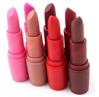 Miss Rose Matte Dusty Rose Bullet Lipstick Deep Red Lip Sticks Waterproof 7 Colors