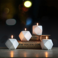 Modern Design Ceramic Candle Holder Elegant Art Creative Home Decor Modernstyle Home Appliance