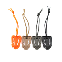 Molle Triangle Elastic Rope Buckle Webbing