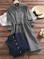 Mori Girl Polka Dots Dress
