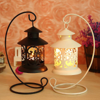 Moroccan Style Iron Hollow Candle Stick Candles Candle Holder