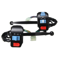 Motorbike Motorcycle Handlebar Horn Turn Signal Spot Fog Driving Light Switch