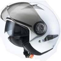 Motorcycle Anti Uv Double Lens Helmet Anti Dazzle White For Beon