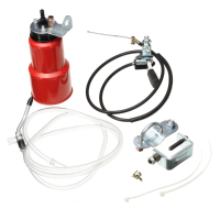 Motorcycle Chain Lubricator Oiler Maintenance Set Motorbike Lubricant Grease Lubrication