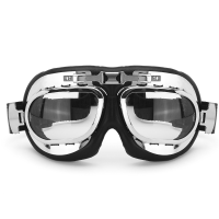 Motorcycle Goggles Vintage Motocross Classic Glasses Retro Pilot Cruiser Steampunk Atv Bike