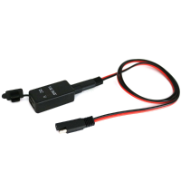 Motorcycle Sae To Usb Cable Adaptor Dual Power Port Charger Led Voltmeter 12v