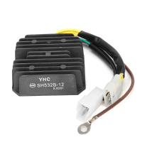 Motorcycle Voltage Regulator Rectifier Sh532b 12 For Bmw F650 G650x F800s Aprilia Leonardo Pegaso Moto 650