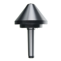 Mt3 Z Live Center 4 Inch Bull Nose Live Center Morse Taper #3 For Lathe Tool