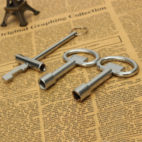 Multifunctional Cabinet Triangle Key Subway Train Elevator Cross Key