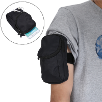 Multifunctional Double Layer Sport Running Adjustable Waist Bag Arm Bag For Phone Under 6.3 Inch
