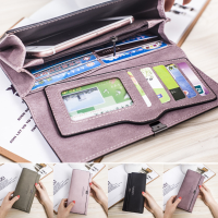 Multifunctional Women Leather Soft Wallet Purse Phone Cover With Card Holder For Iphone Samsung