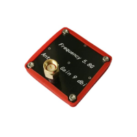 Mxk 5.8G 9dbi Flat Patch Antenna Sma Male/rp Sma Male With Dustproof Side Shell For Fpv Goggles