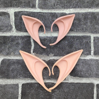 Mysterious Angel Elf Ears Fairy Cosplay Accessories Larp Halloween Party Latex Soft Pointed Prosthetic False Ears