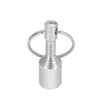 N38 12mm Neodymium Magnet Pocket Key Chain Key Ring Holder Neodymium Magnets