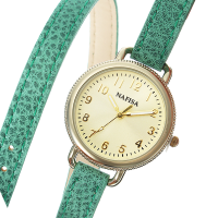 Nafisa Fashion Women Quartz Watch Serpentine Pattern Strap Casual Ladies Dress Bracelet Watch