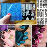 Nail Art Image Stamping Template Printing Plate Polish Gel Diy Tips Design Manicure