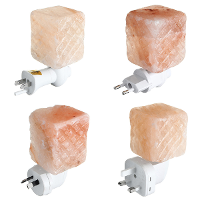 Natural Crystal Himalayan Glow Hand Carved Crystal Salt Night Lamp Wall Light Ac110 240v