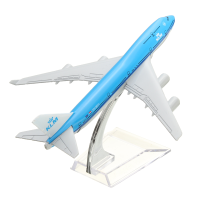 New 16cm Airplane Metal Plane Model Aircraft B747 Klm Aeroplane Scale Airplane Desk Toy