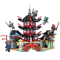 Ninja Temple Building Block Educational Gift Fidget Toys 737pcs