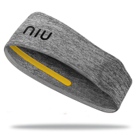 Niu Smart Headband Sweatband Bluetooth 4.1V Built In Microphone Make And Answer Calls Music Playersweat Guiding Belt For Fitness Run Cycling Travel