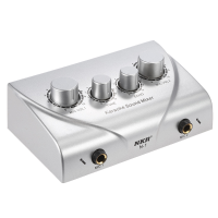 Nkr N 1 Karaoke Sound System Echo Mixer Dual Mic Inputs Amplifier