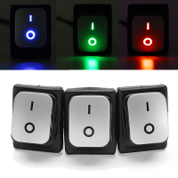 On Off 4 Pin 12V LED Light Rocker Toggle Switch Latching Waterproof