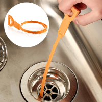 Orange 20 Inches Drain Snake Hair Drain Clog Remover Quick and Painless Slow Drain Cleaner