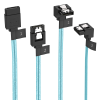 Orico 2 Pack Sata Iii 6gbps Cable With Locking Latch