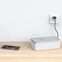 Orico Pb1028 Storage Box Organizer Desktop Charger For Covering Hiding Power Strips Surge Protectors