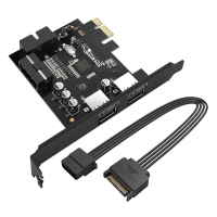 Orico Pvu3 2o2i V1 2 Port Usb3.0 Pci E Expansion Card