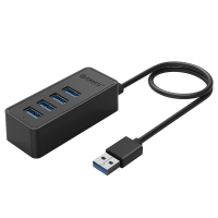 Orico W5p U3 4 Ports Usb 3.0 Desktop Hub Supports Otg Function With 5v Micro Usb Power Port