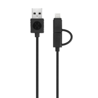Original D&s Micro To 8pin Data Sync Charger Usb Cable For Iphone Ipad