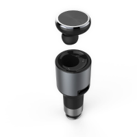 Original Ldnio 2 In 1 5v 2.4A Usb Car Charger And Wireless Bluetooth V4.0 In Ear Earphone