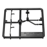 Orlandoo Hunter Windscreen Wiper Wash Ohpc35004 For 1/35 Oh35a01 Rc Car Parts