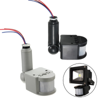 Outdoor Wall Light Lamp Led Pir Infrared Motion Rf Sensor Detector Ac85v~260v