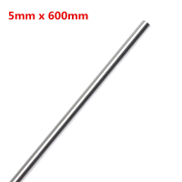 Outer Diameter 5mm X 600mm Cylinder Liner Rail Linear Shaft Optical Axis