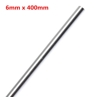 Outer Diameter 6mm X 400mm Cylinder Liner Rail Linear Shaft Optical Axis