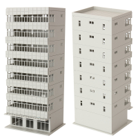 Outland Models Train Railway Modern Tall Business Building Office Oo Ho Gauge