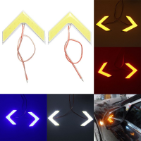 Pair 18smd Led Cob Arrow Panel For Car Rear View Mirror Indicator Turn Signal Lights