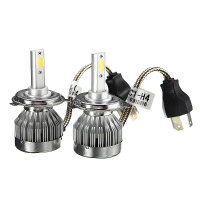 Pair 30w 6000k 3000lm 9005 9006 H4 H7 H8/h9/h11 Cob Led Car Headlight