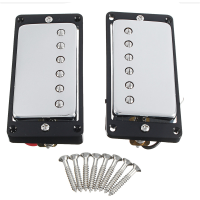 Pair Of Electric Guitar Humbucker Pickup Set For Gibson Les Paul Replacement