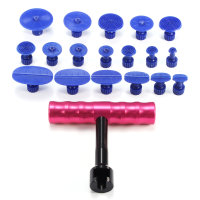 PDR T Bar Car Body Panel Paintless Dent Removal Repair Lifter Tool 18 Puller Tab
